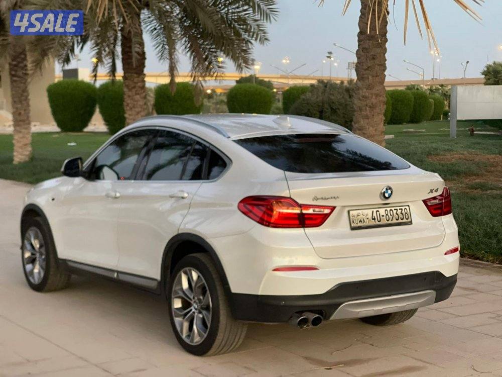 للبيع بي ام x4 بحاله الوكاله شرط الفحص5