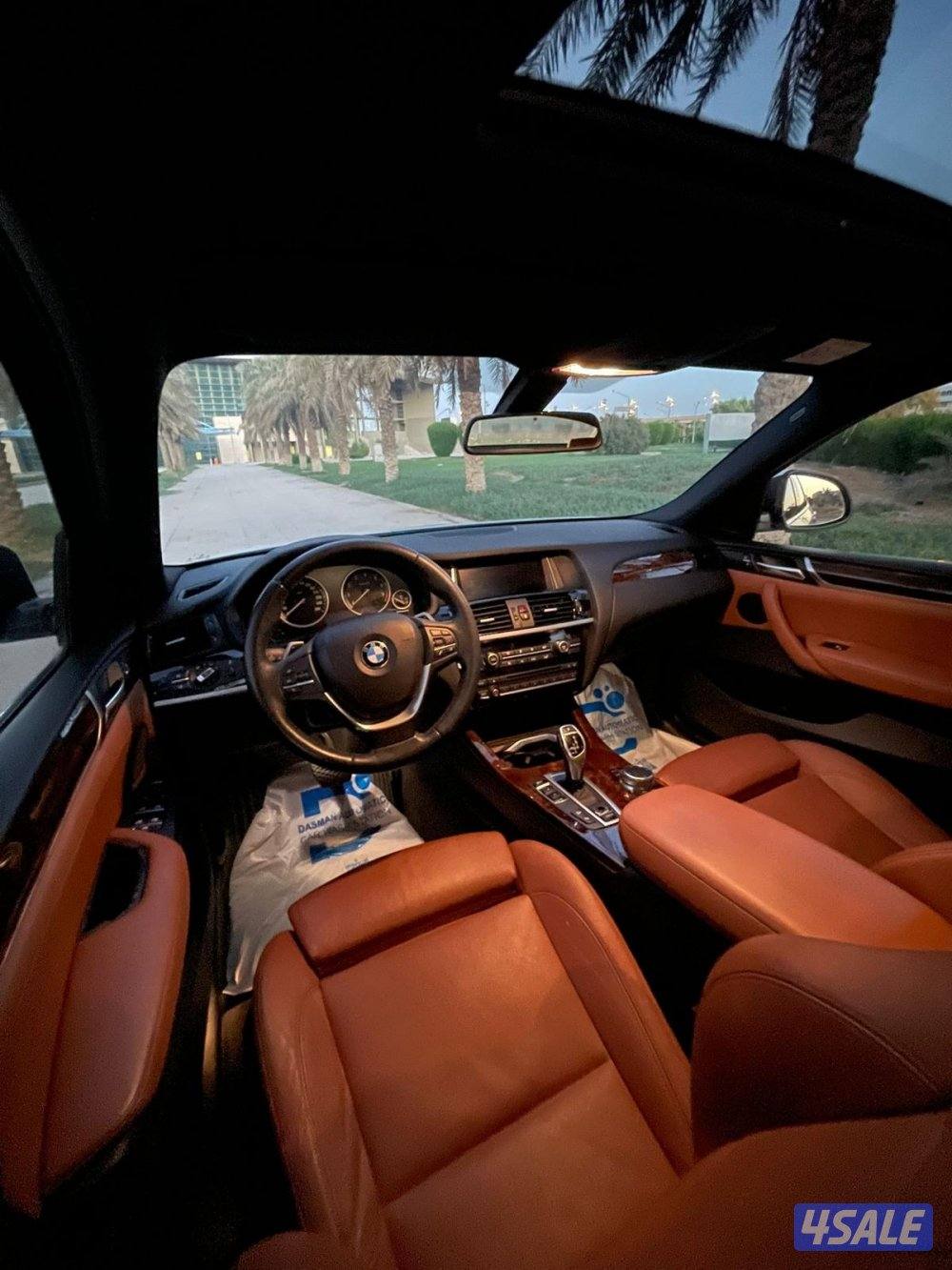للبيع بي ام x4 بحاله الوكاله شرط الفحص7