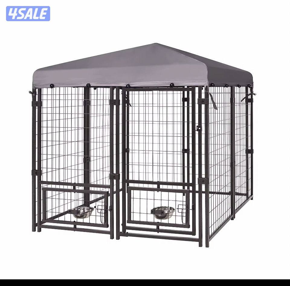 للبيع قفص للكلاب الاليفه  مقاس متر ونص في متر ونص ارتفاع 180 بالكرتون0