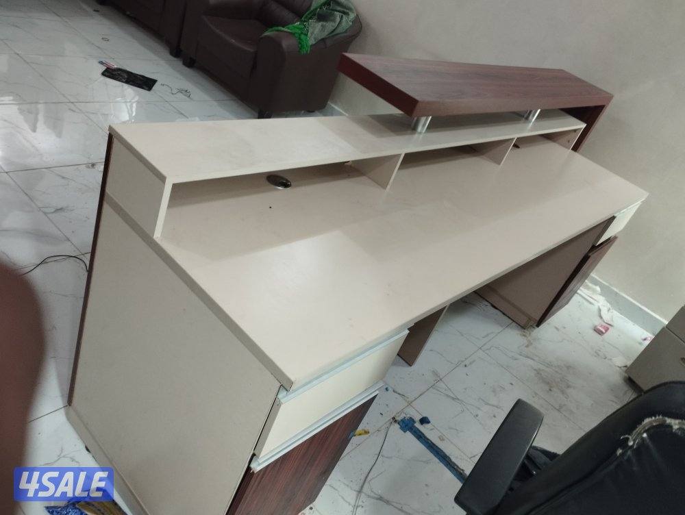 مكتب استقبال 2متر وربع.. من المطوع سعره 320/ 3كراسي انتظار3