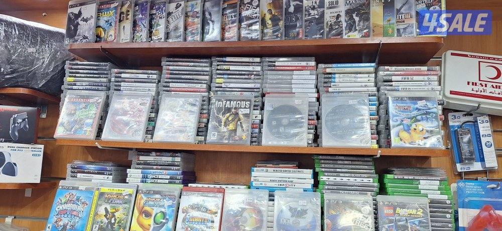بيع جميع أجهزةps3-4-5جديدومستعمل مع اكسسواراتها وكروت ستور10
