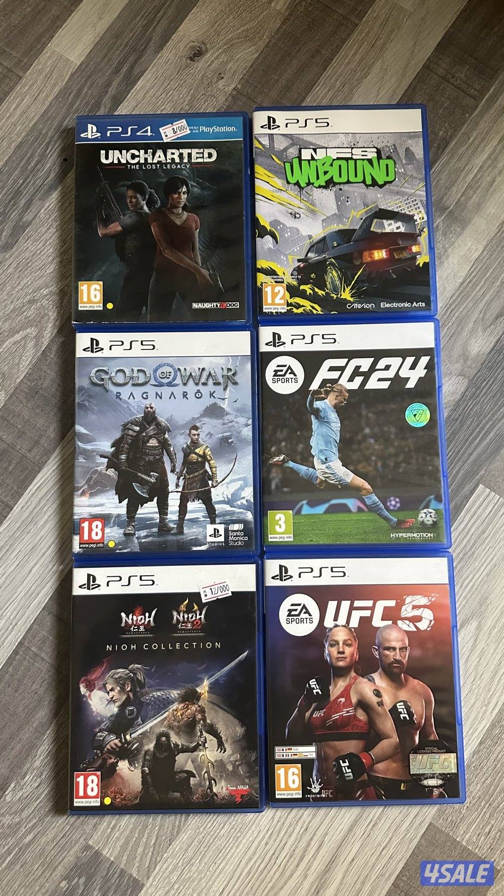 للبيع بلاستيشن 5 مستعمله كالجديدة بكامل ملحقاتها2