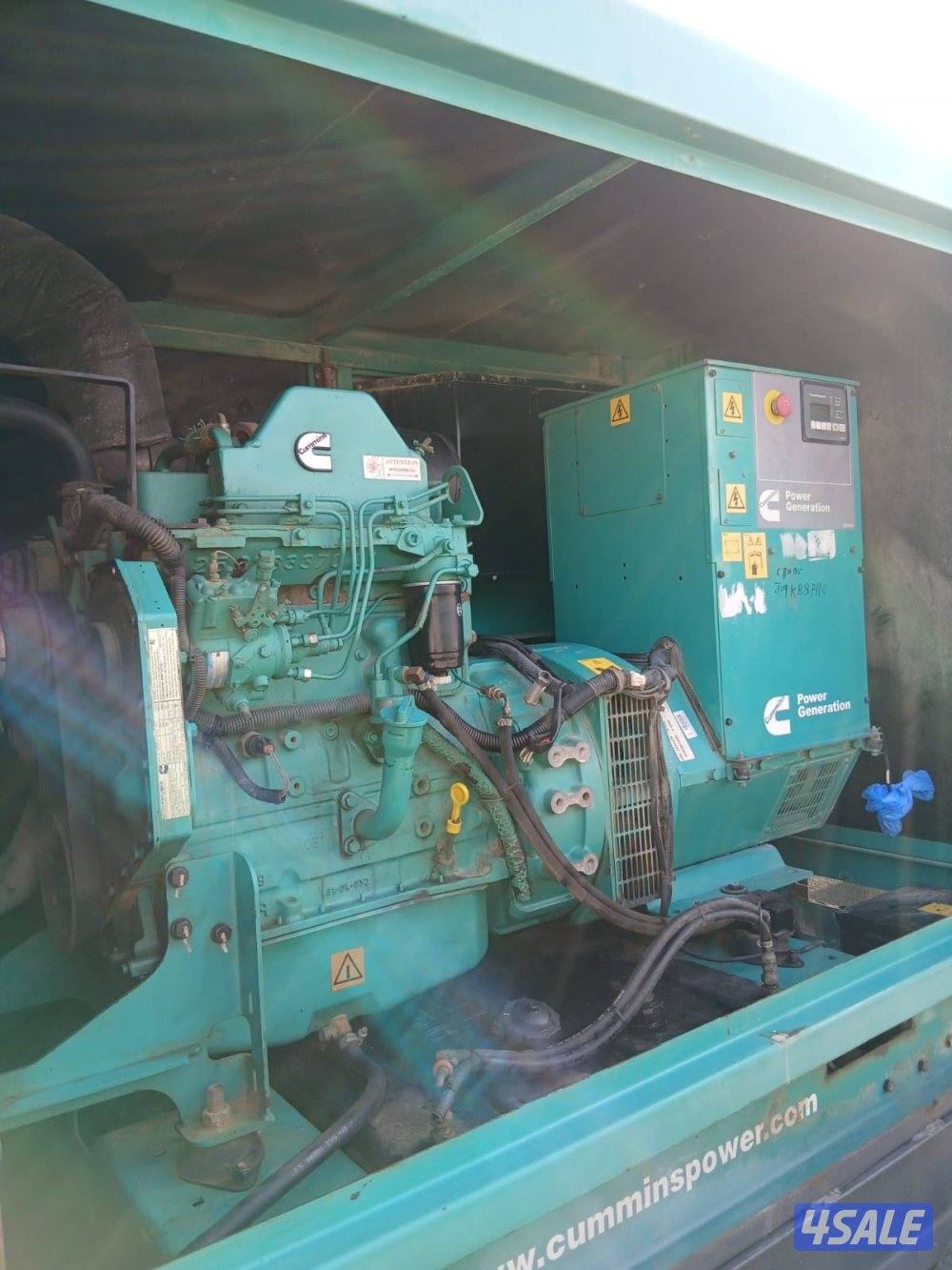 للبيع مكينة كهرباء Cummins 66kv ديزل 55 الف صافي هندية2