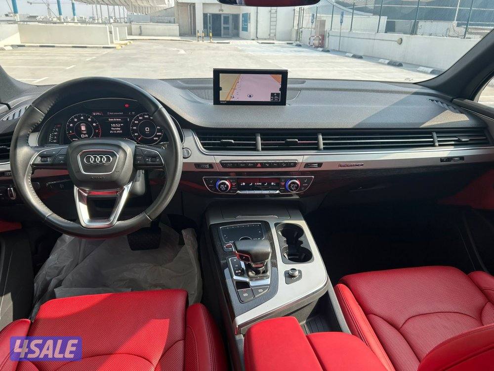 للبيع Q7 S Line موديل 2019 عداد 68 الف بحالة الوكاله6