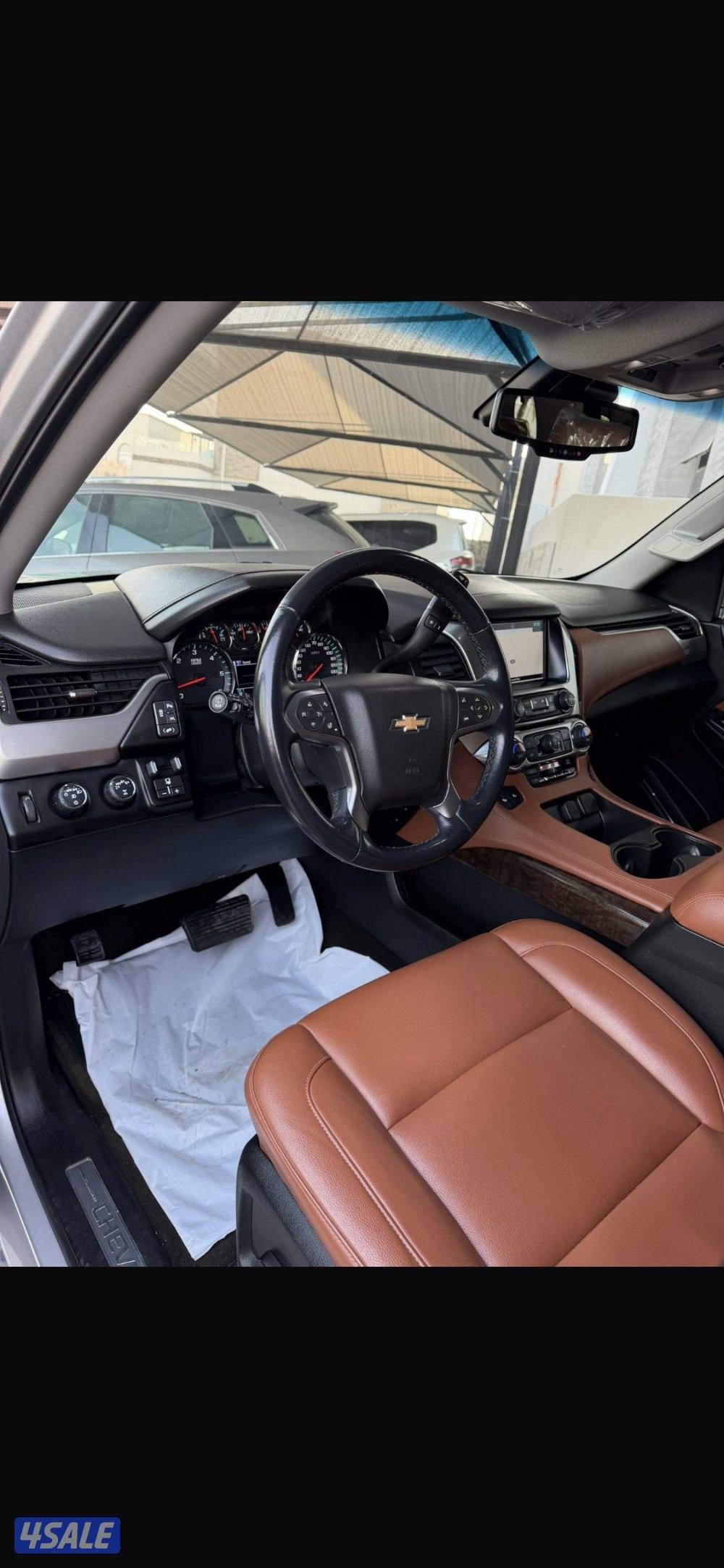 صبغ الوكاله بالكامل دبل قير LTZ من الداخل تان5