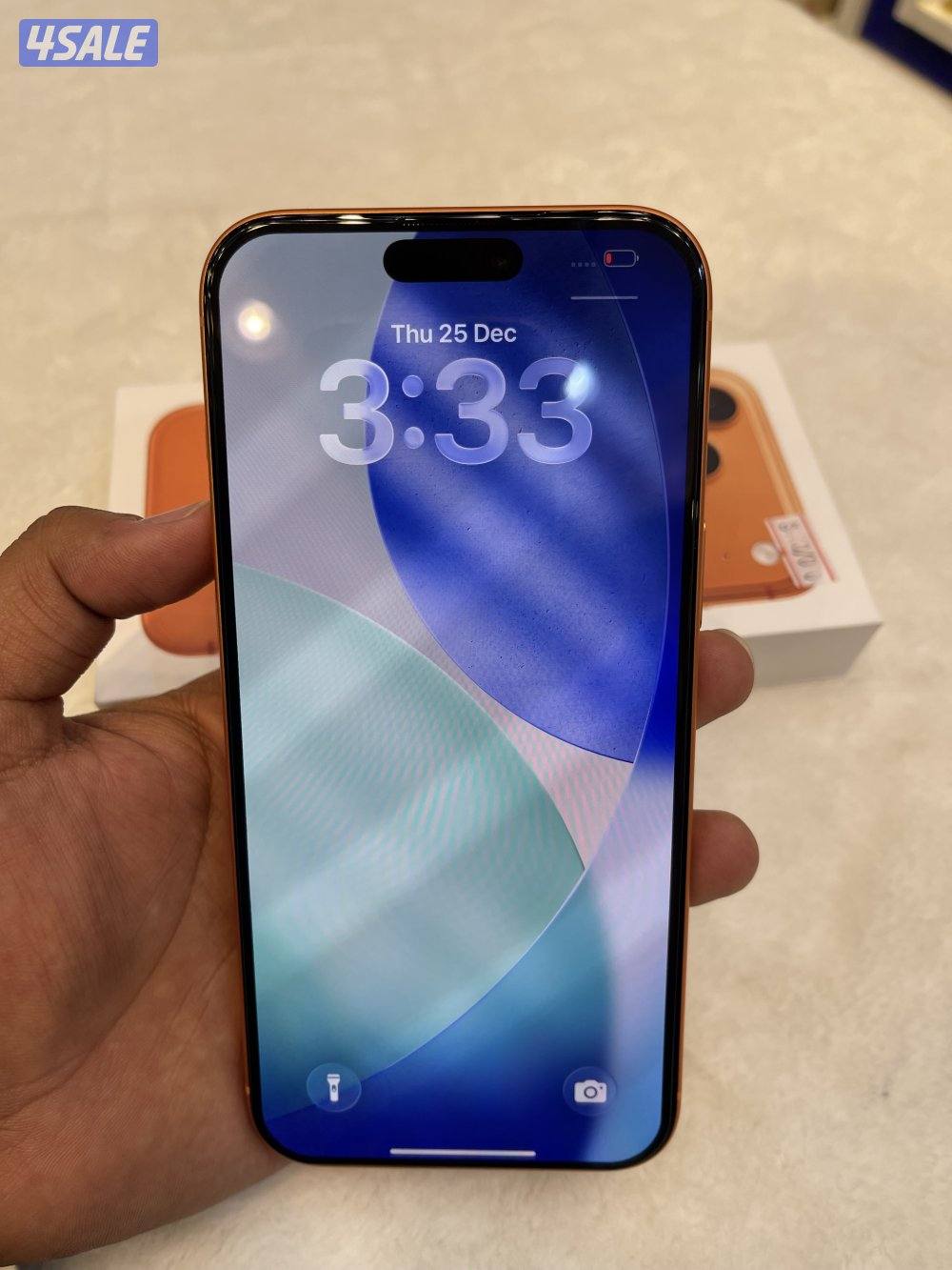 iPhone 17promax 512gb orange1