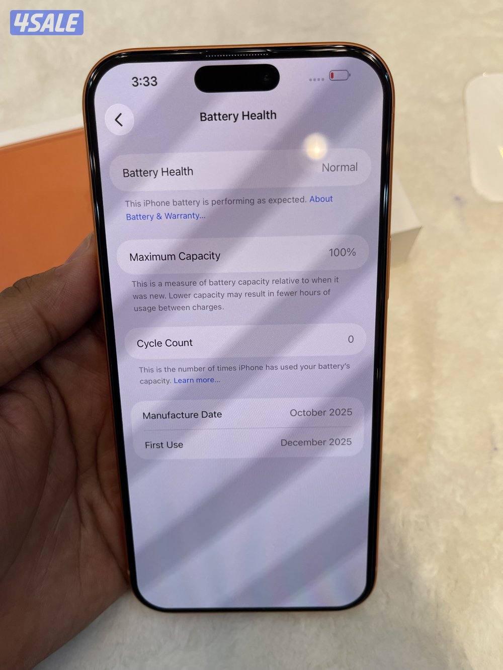 iPhone 17promax 512gb orange2