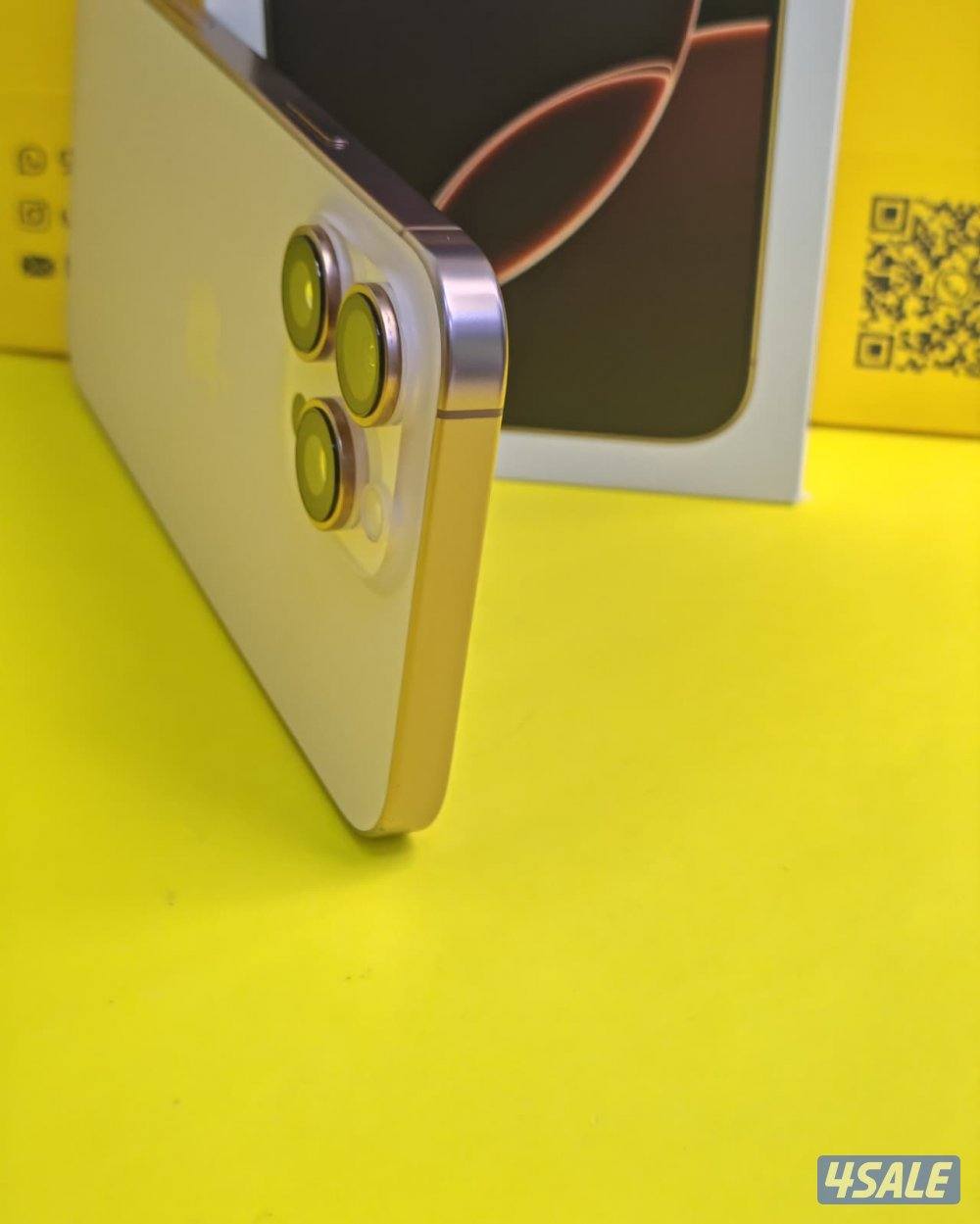 ايفون 16 برو ماكس – 256 جيجا –تيتانيوم صحراوي  iPhone 16 Pro Max 256GB3