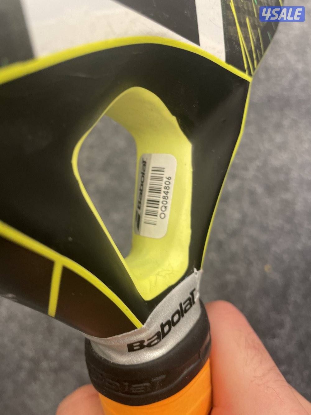 مضرب بادل بابولات مستعمل  babolat مع جنطة nox هدية5