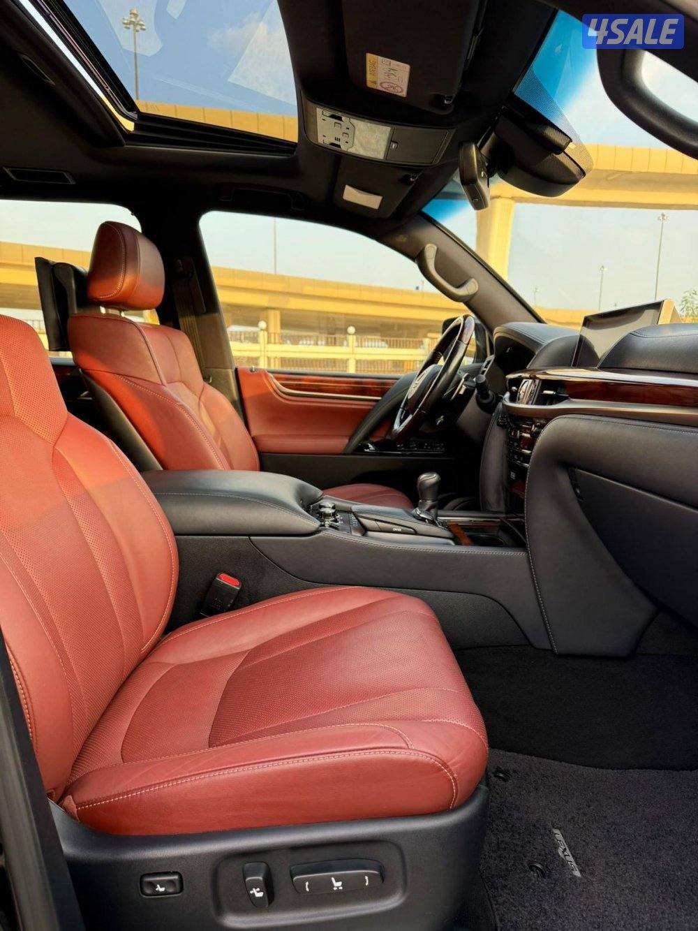 لكزس LX570 الساير 2020 درجه اولى بحاله الوكاله عداد 120 الف6