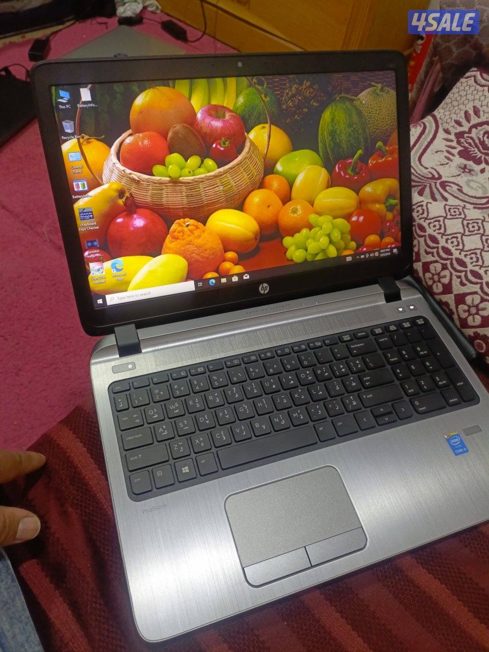 لاب توب hp كور i5 جيل خامس نفس الجديد3