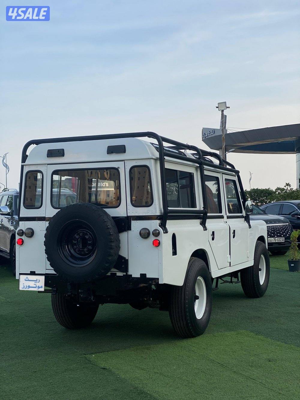 ‏‎🔺بيع🔺شراء🔺تثمين

 للبيع ديفندر 
موديل 1984 
عداد 99 الف 

❗️5