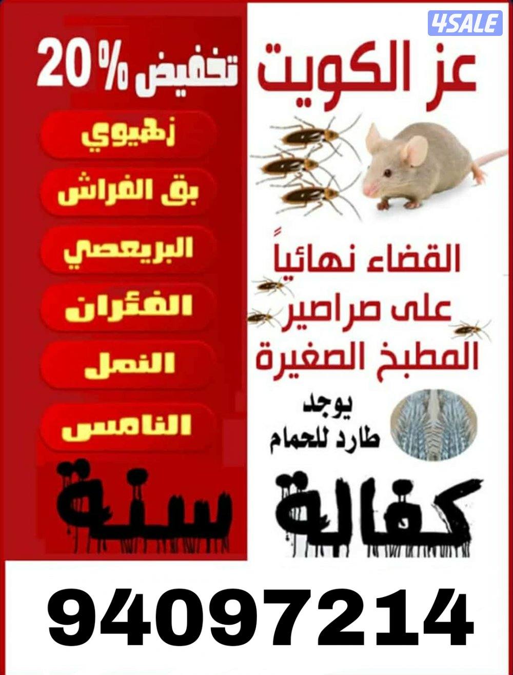 مكافحة حشرات وقوارض بأفضل المبيدات الحشرية الشاملة0