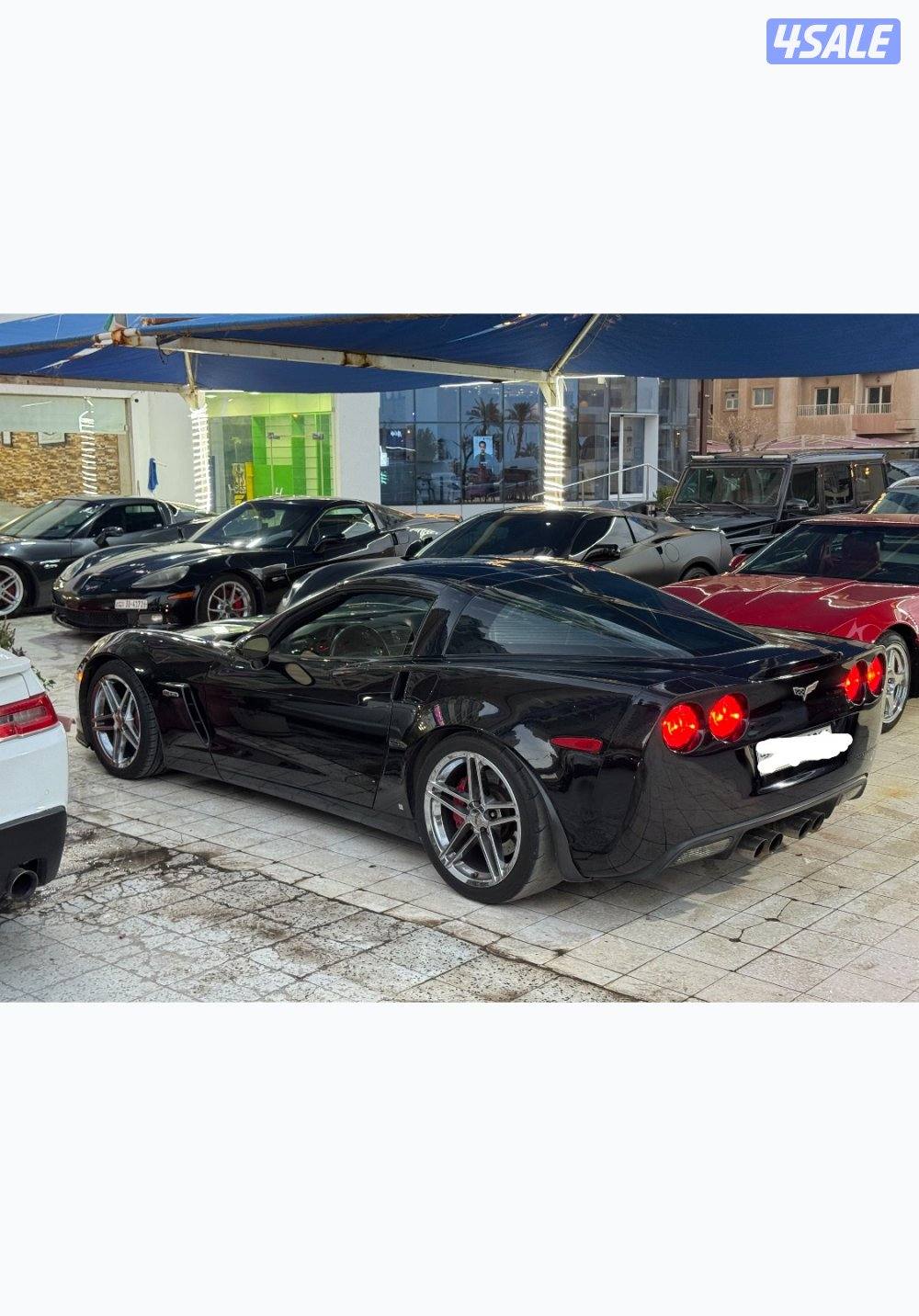 للبيع كورفت موديل 2008 zo6 عداد 1050