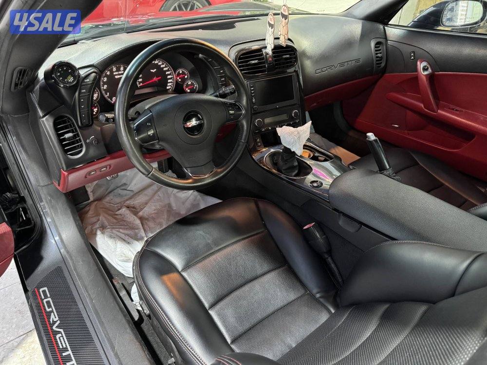 للبيع كورفت zo6 موديل 2009 عداد 1128