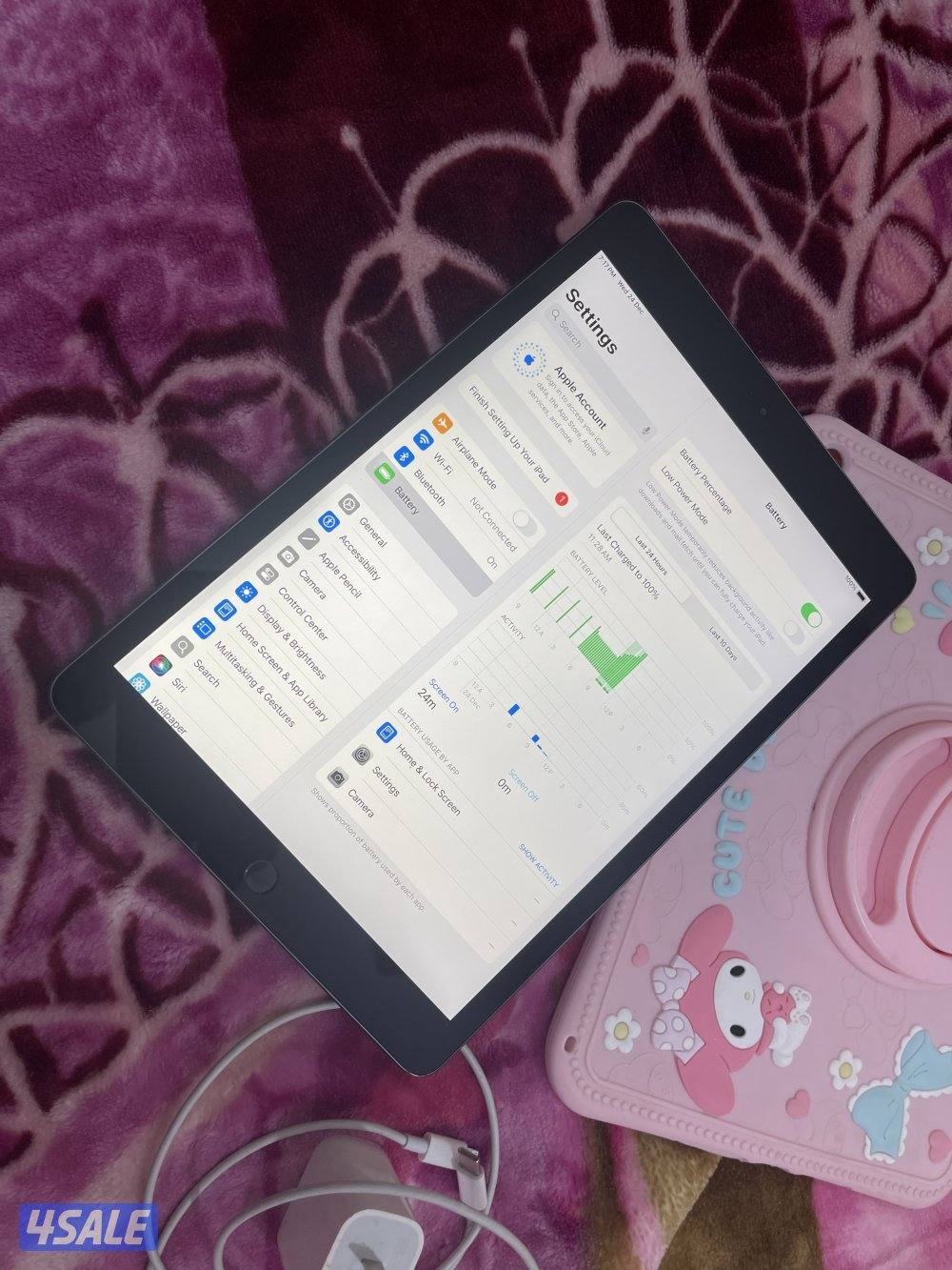ايباد ابل 7 السابع 32 قيقا مو مصلح وشغال تمام شاشة 10.2 نظيف3