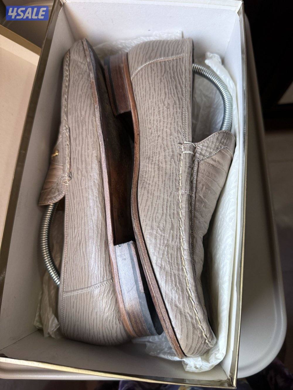 Shoes croc embossed leather2