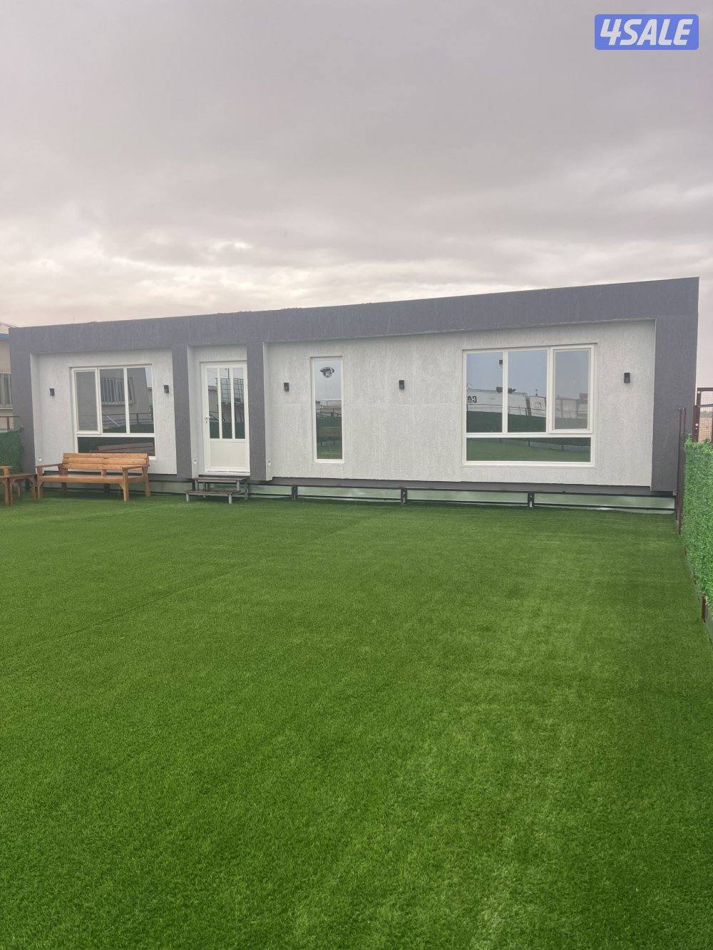 شاليه ساندوش بنال غرفه ماستر مع مطبخ معزول9.5 في3.52