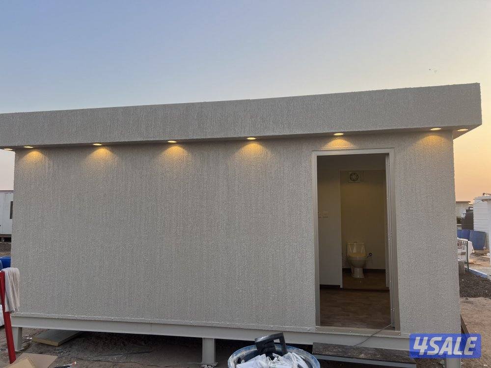 شاليه ساندوش بنال غرفه ماستر مع مطبخ معزول9.5 في3.513