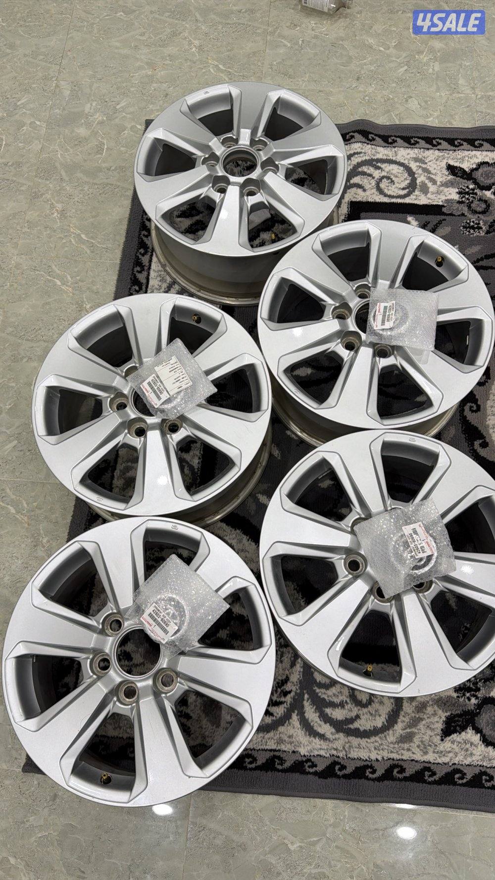 5رنقات لاند2024 حجم18 اصليه شرط مع رماناتهم كالجديد0