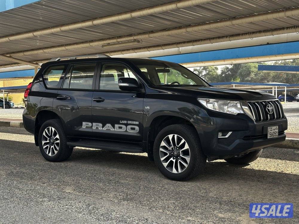 للبيع برادو موديل ٢٠٢٢ صبغ الوكالة ماعدا قطعه1