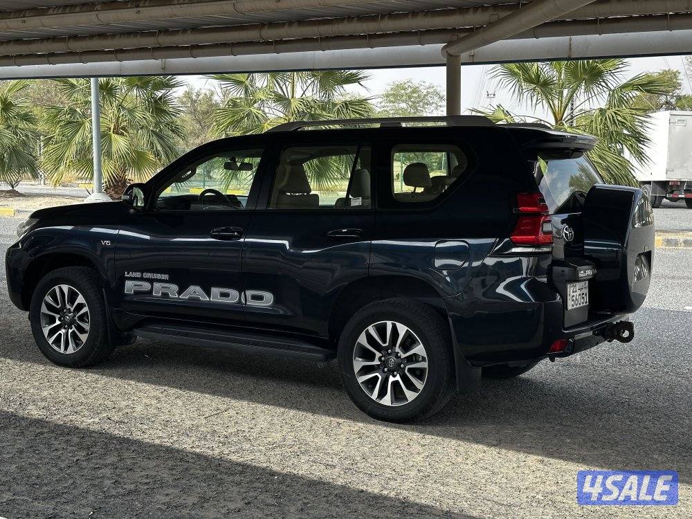 للبيع برادو موديل ٢٠٢٢ صبغ الوكالة ماعدا قطعه2