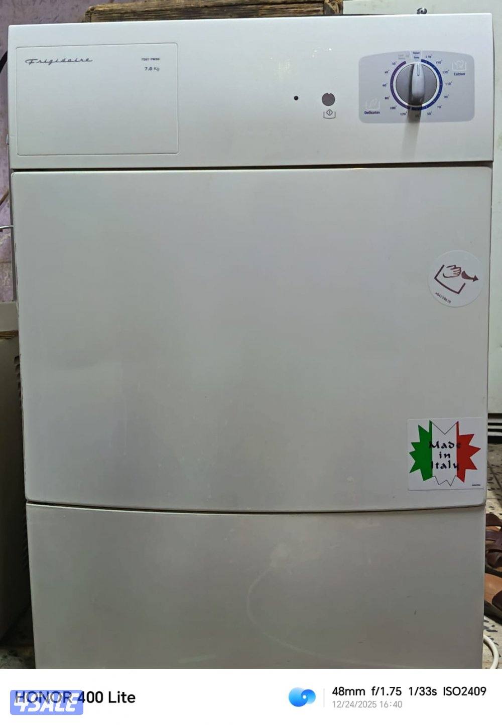 Automatic dryer available0