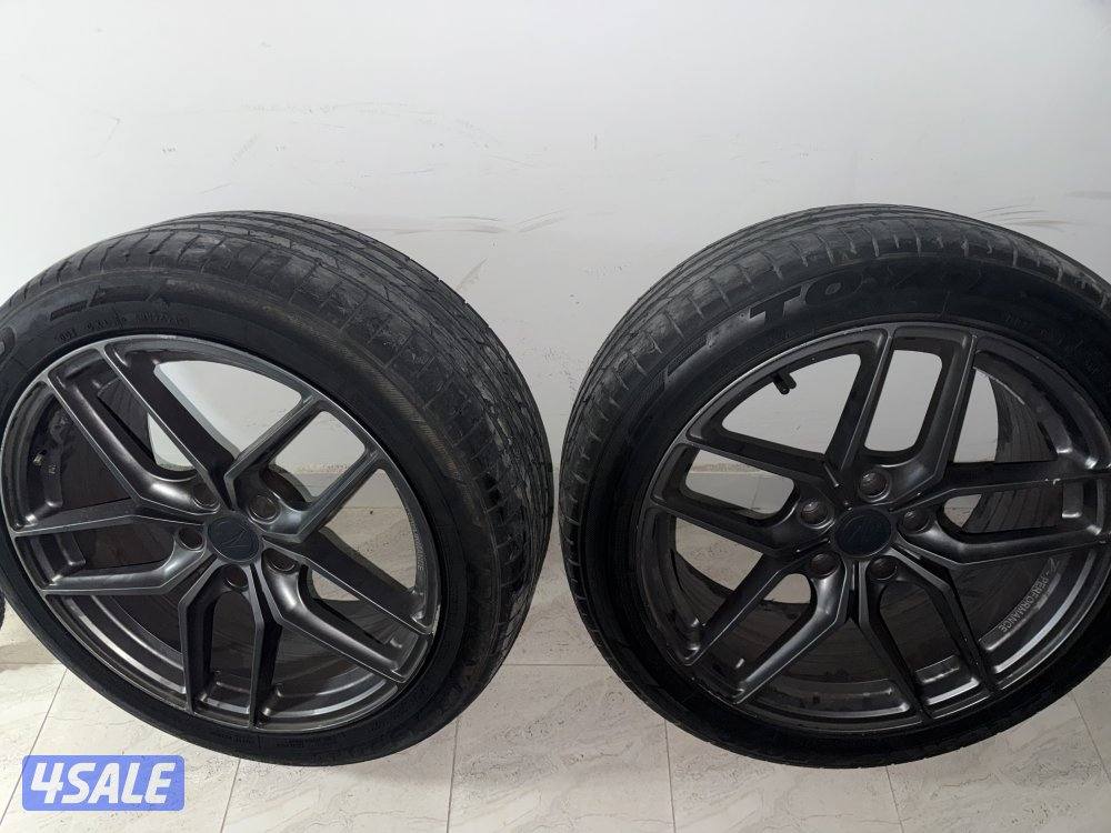 للبيع اربع رنقات Z-Performanc مع  توايرهم حجم 192