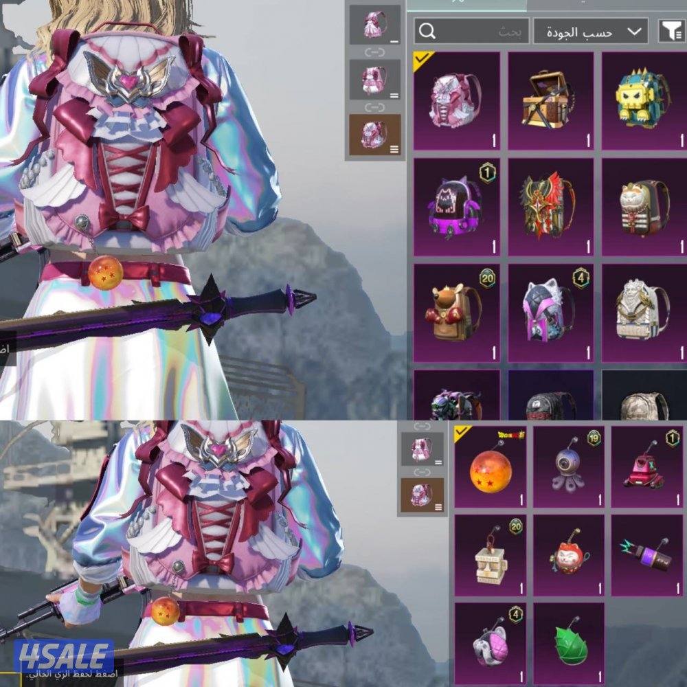 حسابات ببجي منوعه ~ سDBS كل مسج🐯🔥8