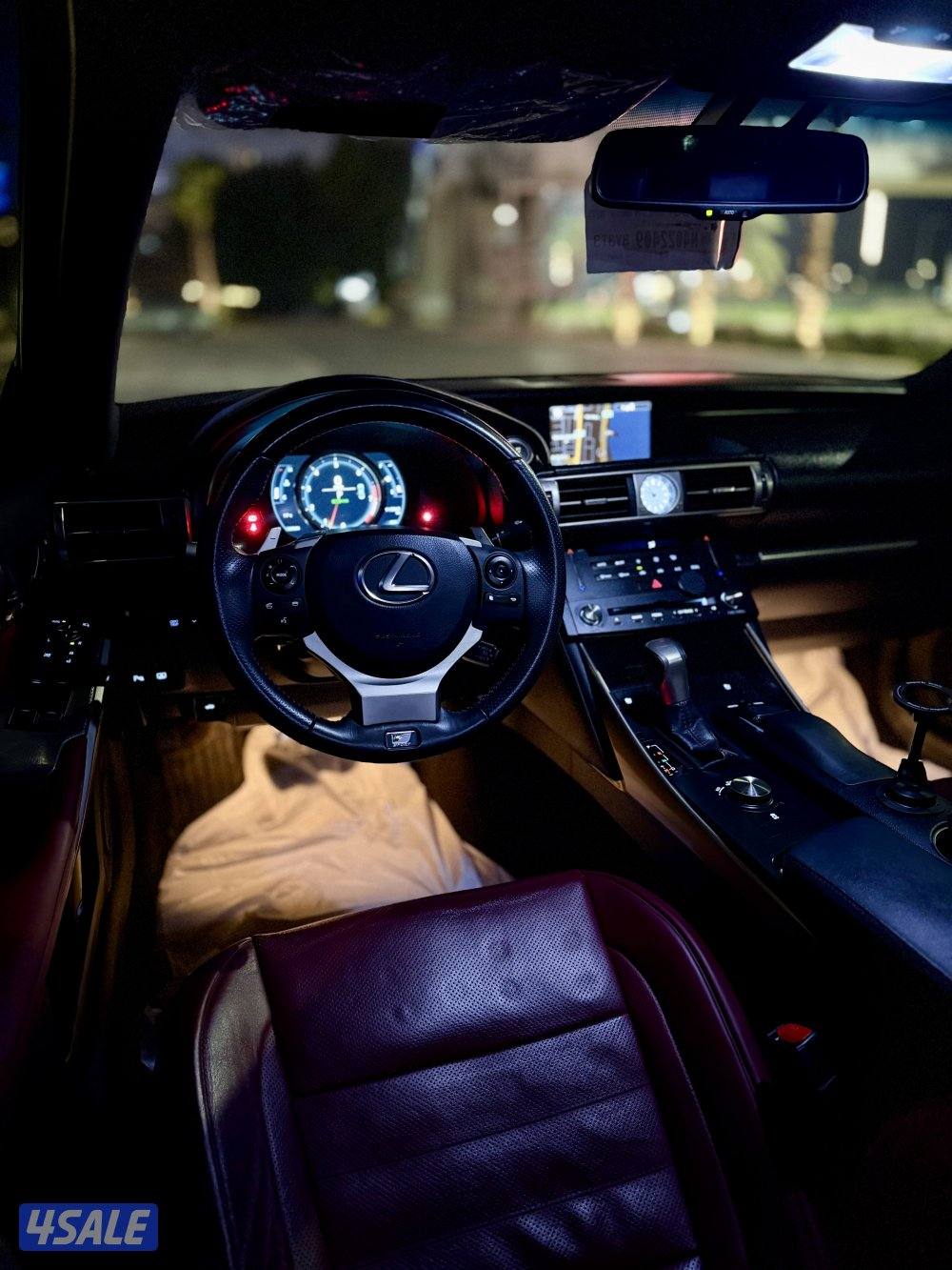 لكزس Is350 - عداد 111 - صبغ الوكالة بالكامل خالي من الزلوغ2