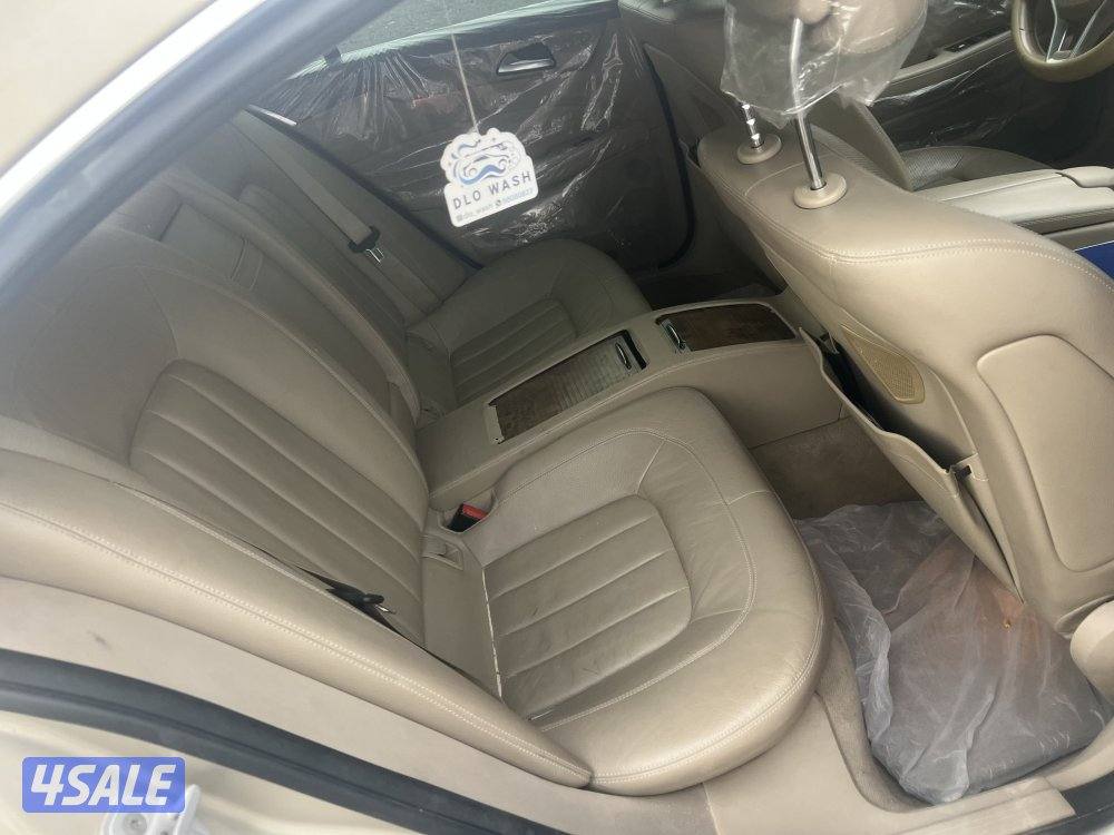 مرسيدس CLS500 ذهبي موديل 2012 بحاله ممتازه وفحص جير مكينه شاصي كامله7