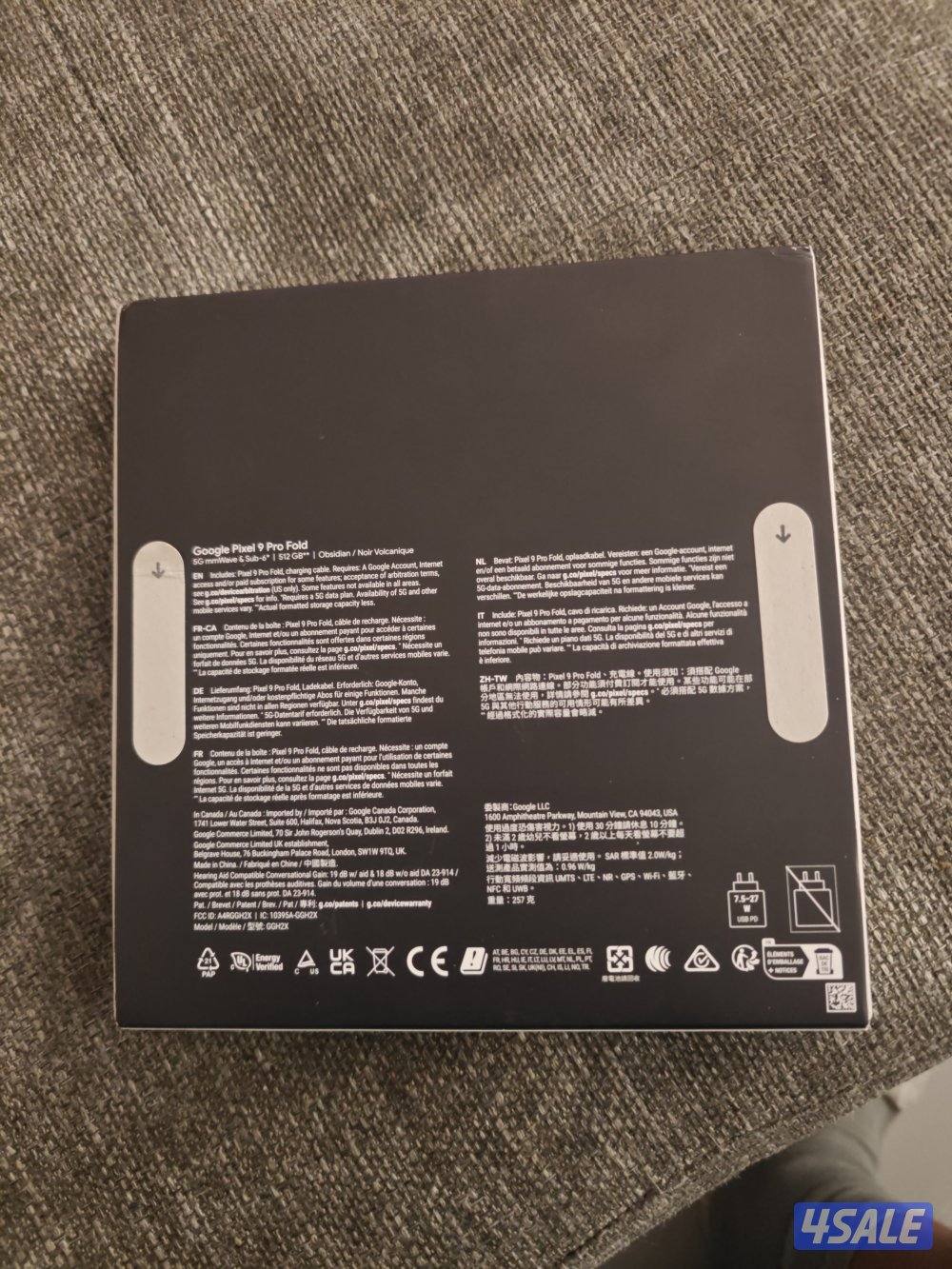 fold 9 pro new sealed 512gb0