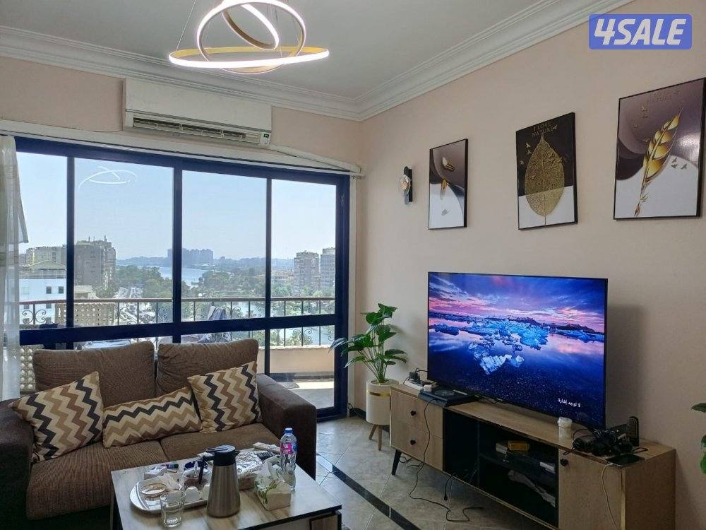 فرصه ذهبيه🌟🌟شقه مطله علي النيل مقابل المنيل10