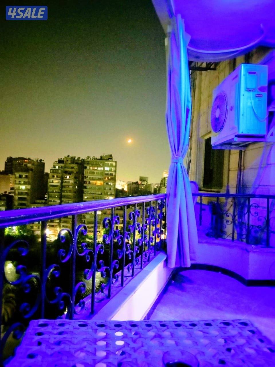 فرصه ذهبيه🌟🌟شقه مطله علي النيل مقابل المنيل12