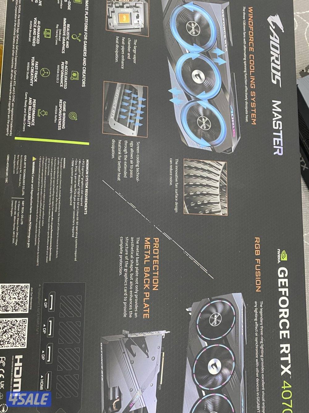 RTX 4070 AORUS MASTER2