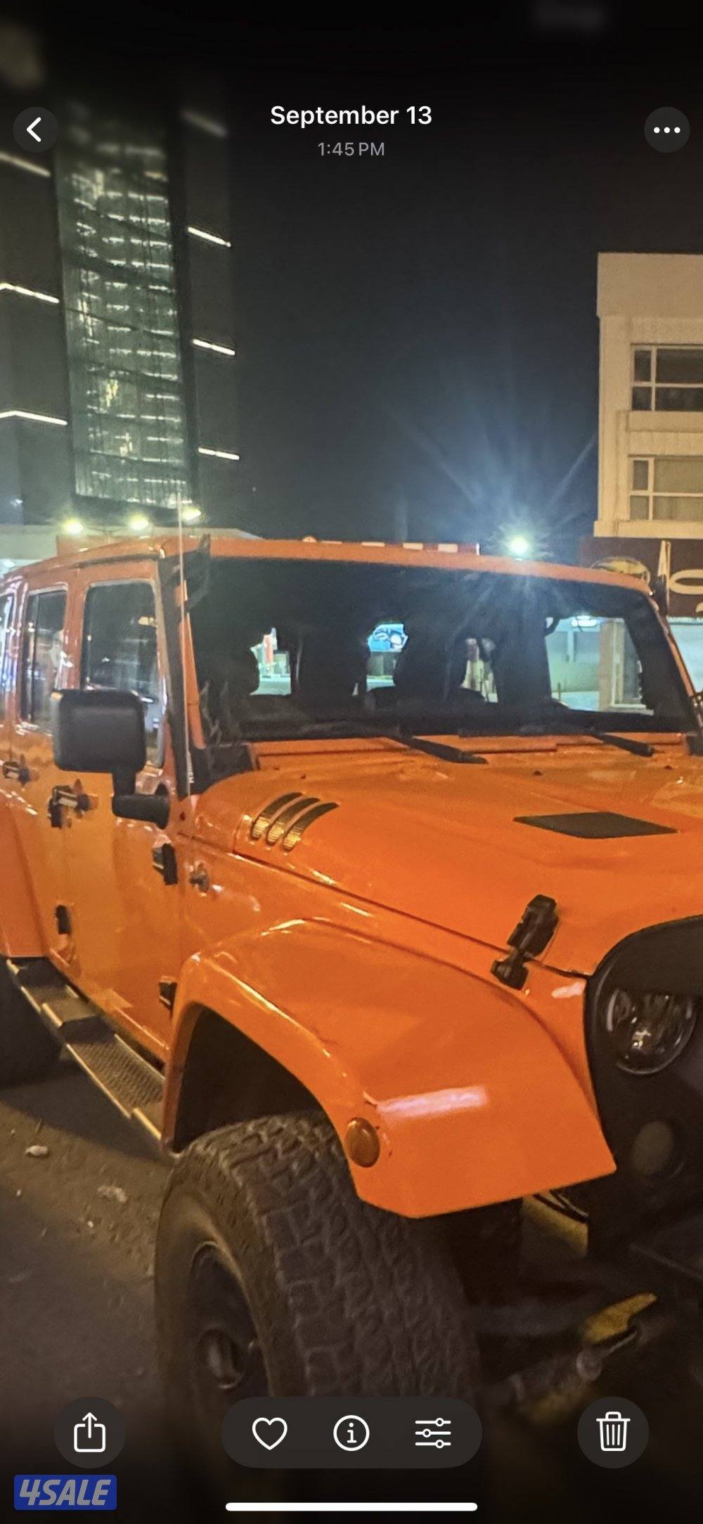 رانجلر 2012 ماشي 175 الف🔥1