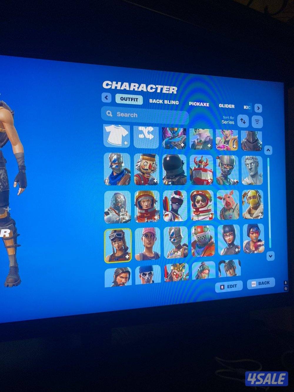 حساب فورت نايت بنت الطياره وسيزون 21