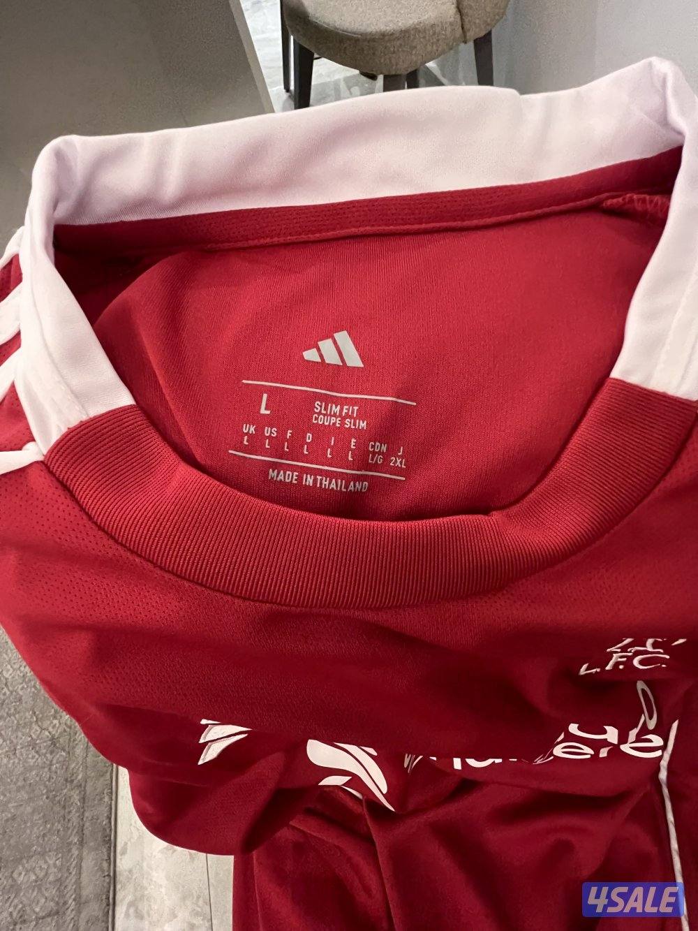 لبس ليفربول اصلي من اديداس و جديد و مقاس L2