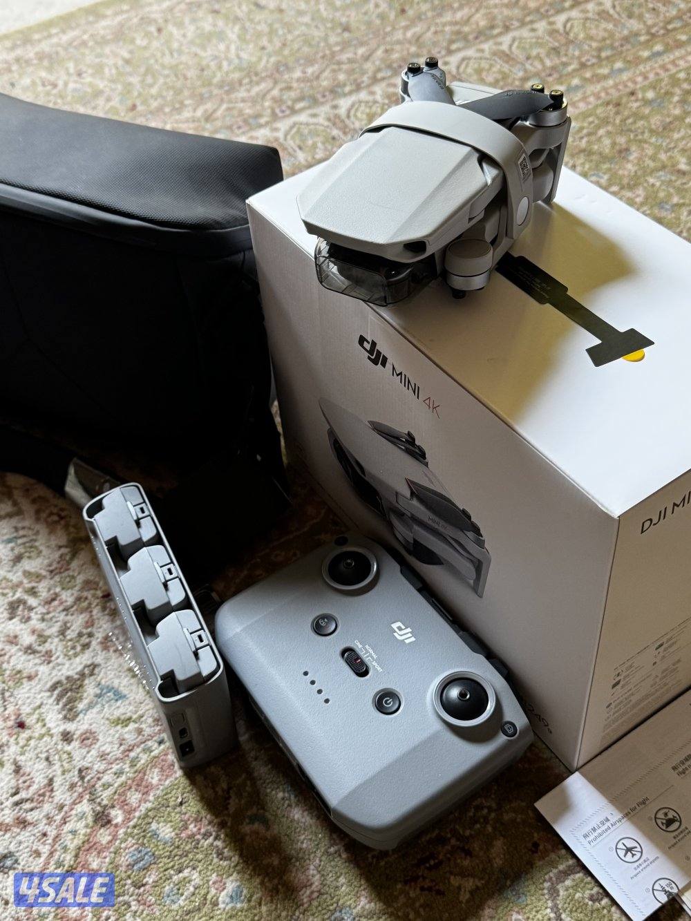 درون DJI mini 4K نظيفه وكامل اغراضها بجنطتها والصامل ماراح اقصر معاه0