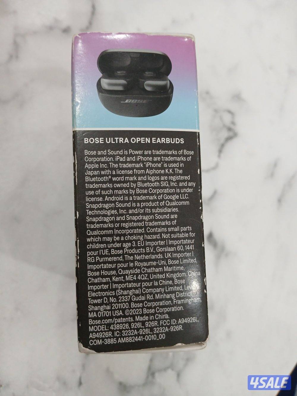 سماعات تلفون جديده بالكرتون مو مستعمله  Bose Ultra Earbuds1