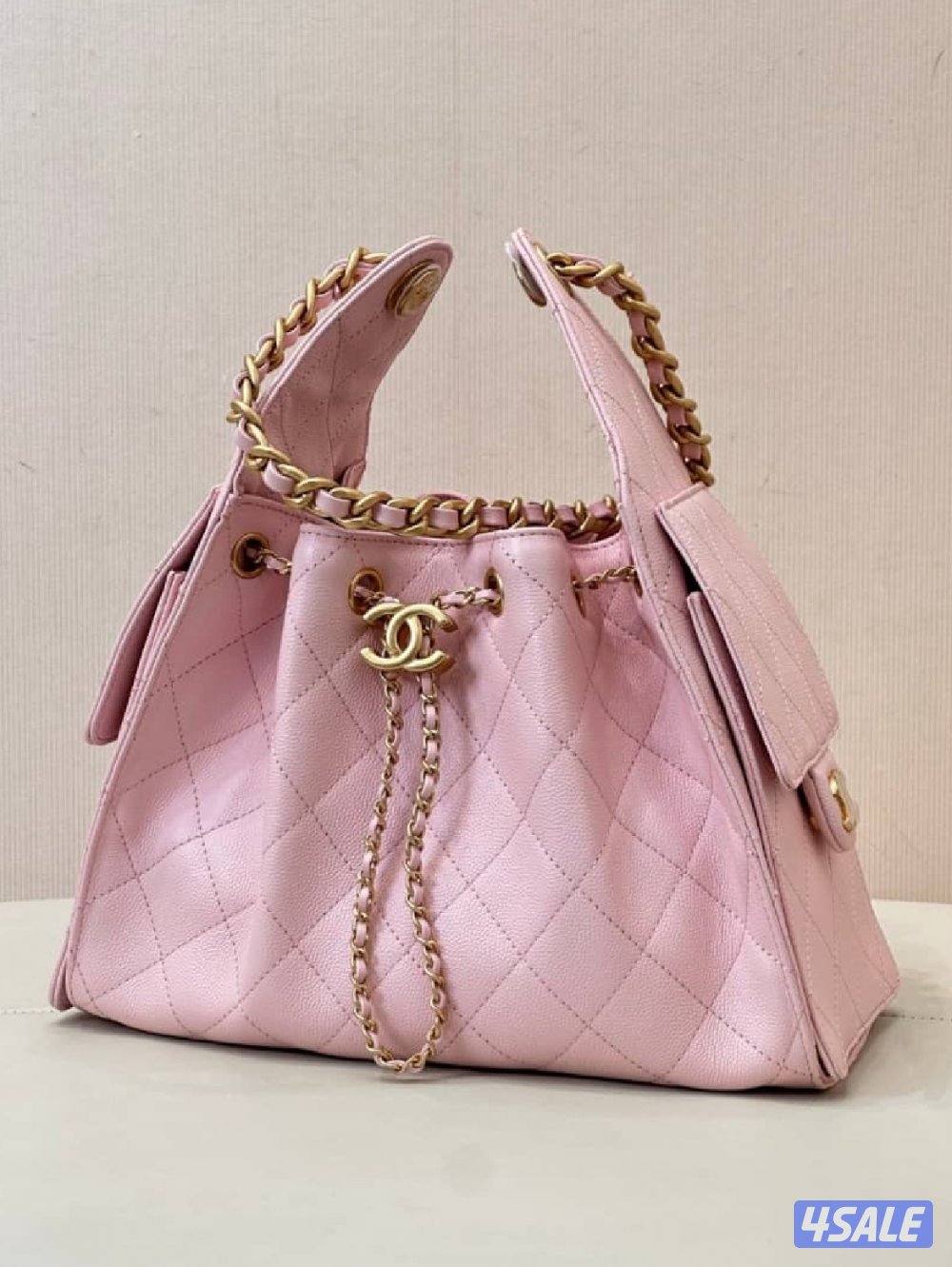 جنطة شانيل ٢٥ سايز سمول وردية - pink 250