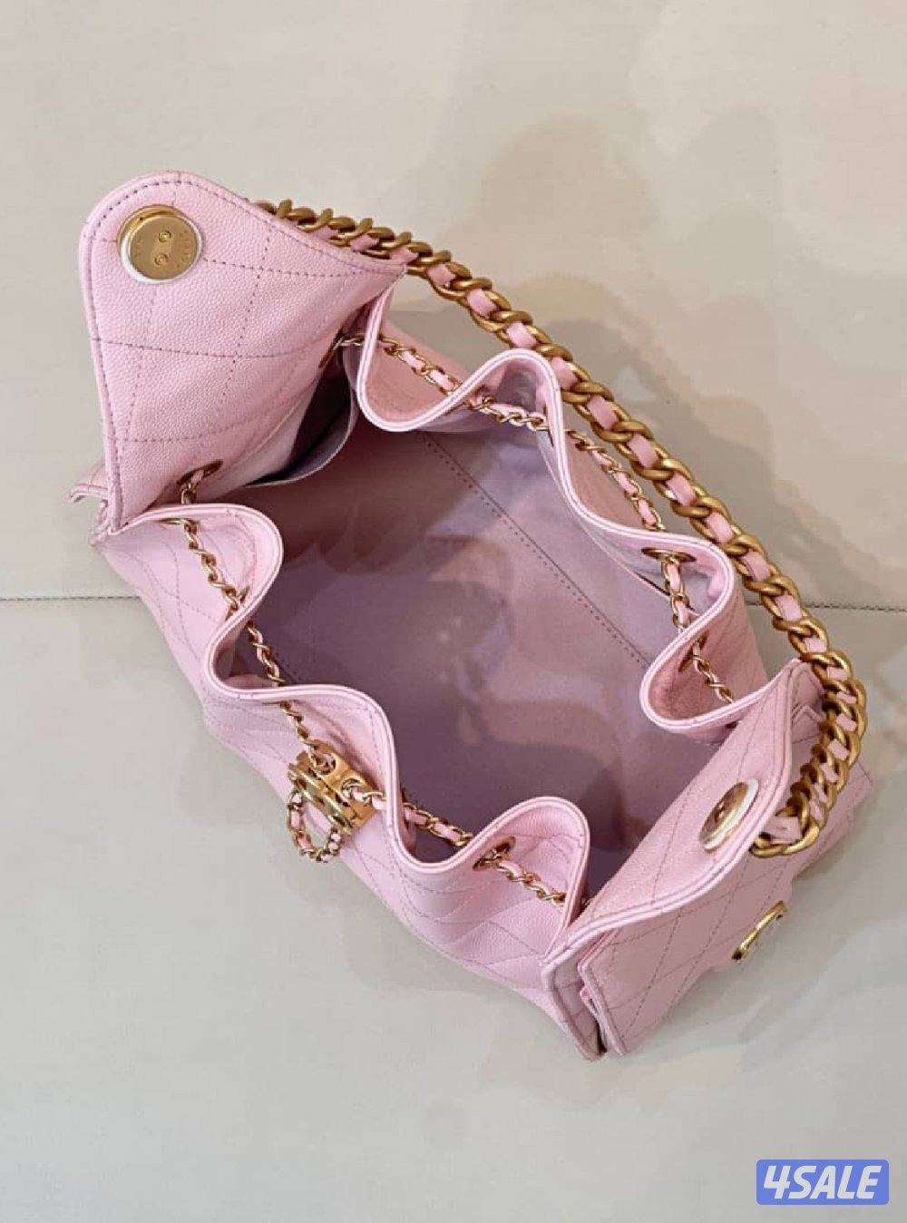 جنطة شانيل ٢٥ سايز سمول وردية - pink 253