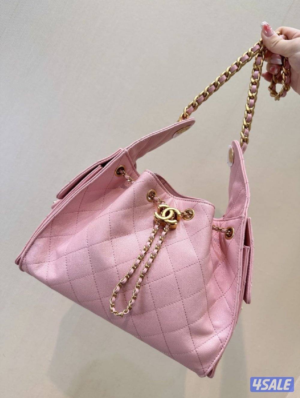 جنطة شانيل ٢٥ سايز سمول وردية - pink 255