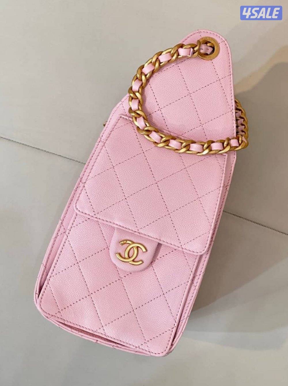 جنطة شانيل ٢٥ سايز سمول وردية - pink 254