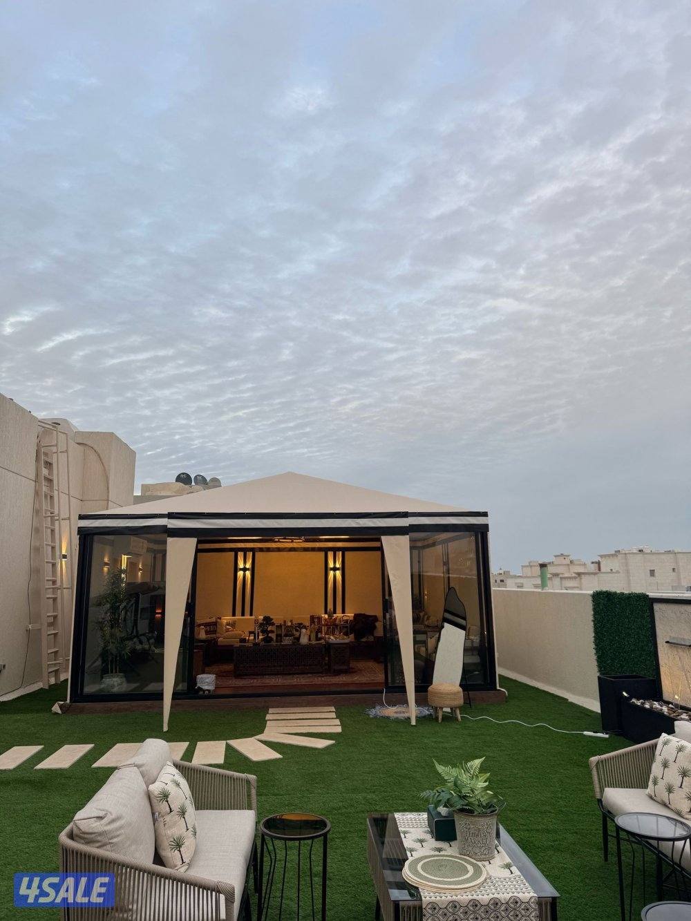 تفصال خيام PVC تصلح للشتاء والصيف فك وتركيب15