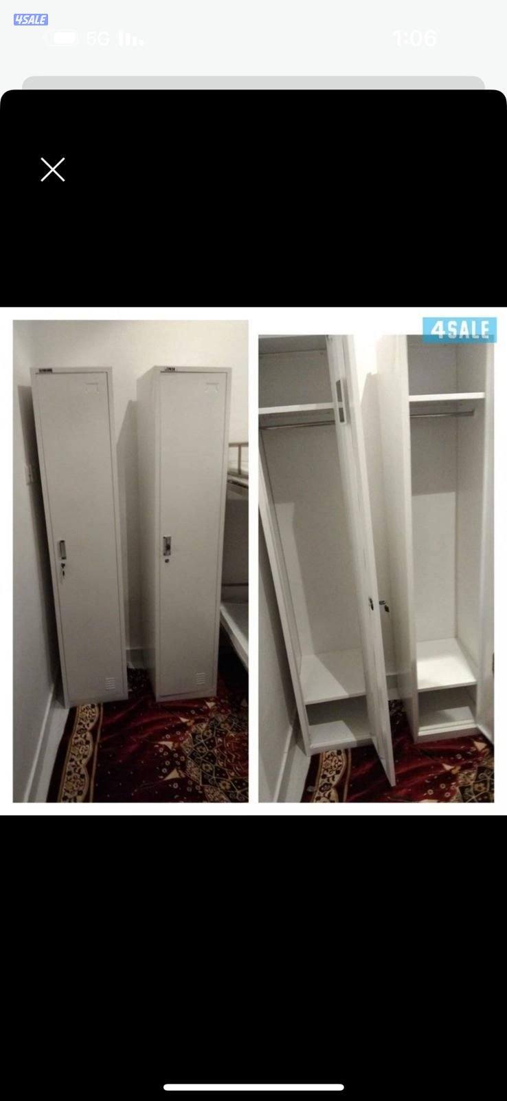 سرير حديد ومرتبه طبيه وبطانيه ومخده والملايات2