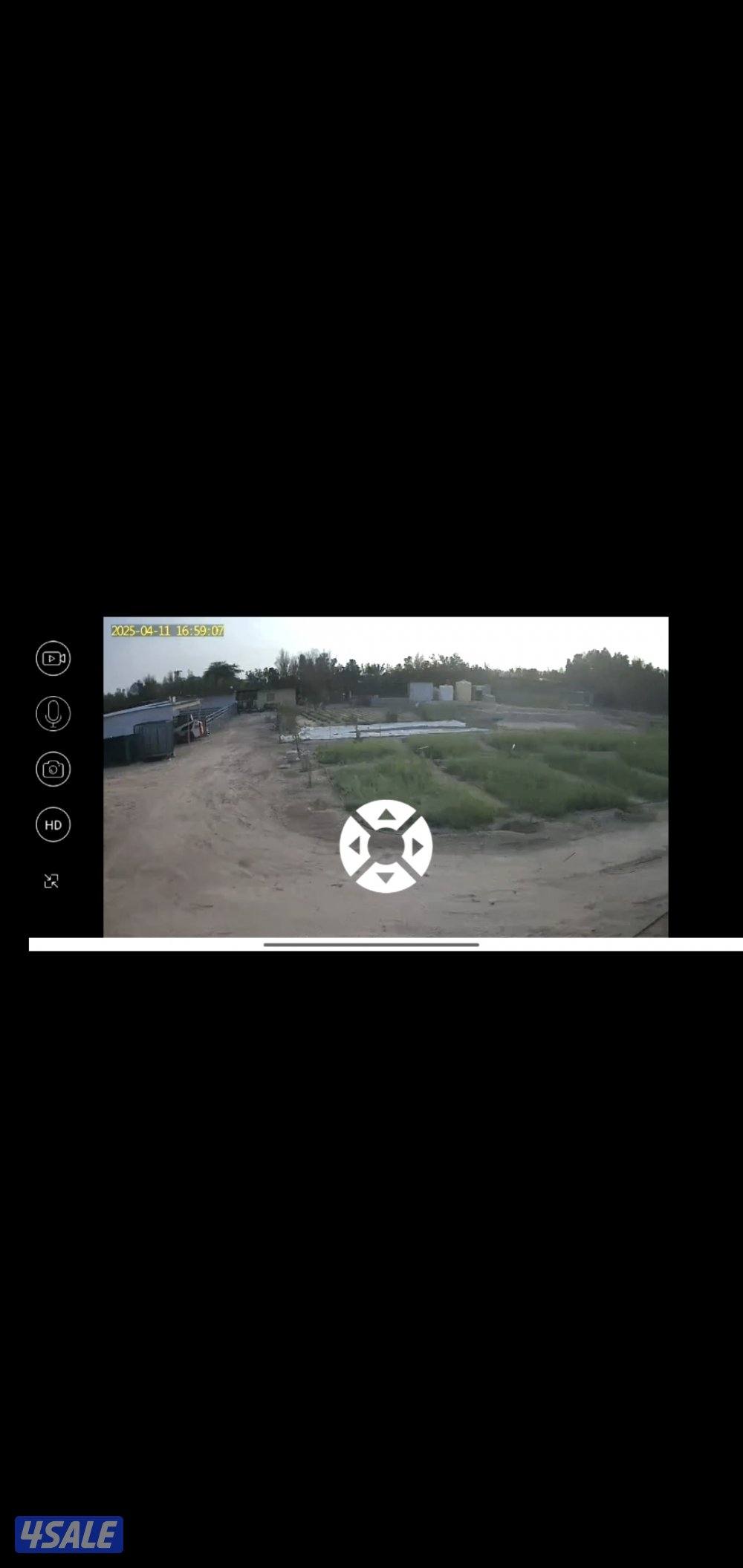 كاميرا طاقه شمسيه متحركه بجميع الاتجاهات صوت وصوره سبيكر مايك9