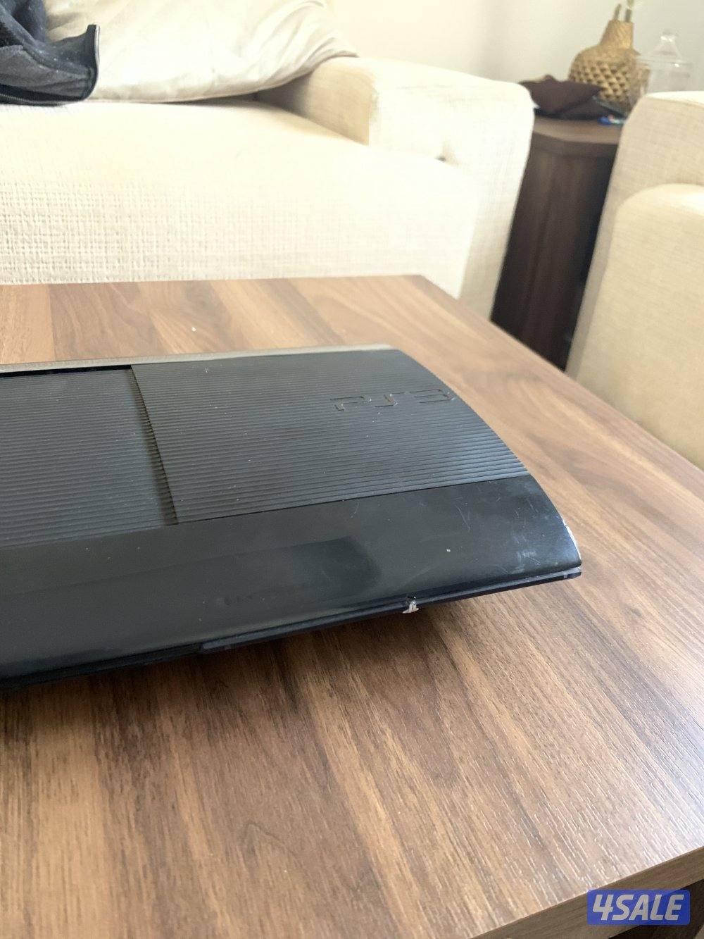 🎮للبيع سوني ٣ سوبر سلم  PS3 Super Slim + ٥٢ لعبة + يد تحكم 🎮1