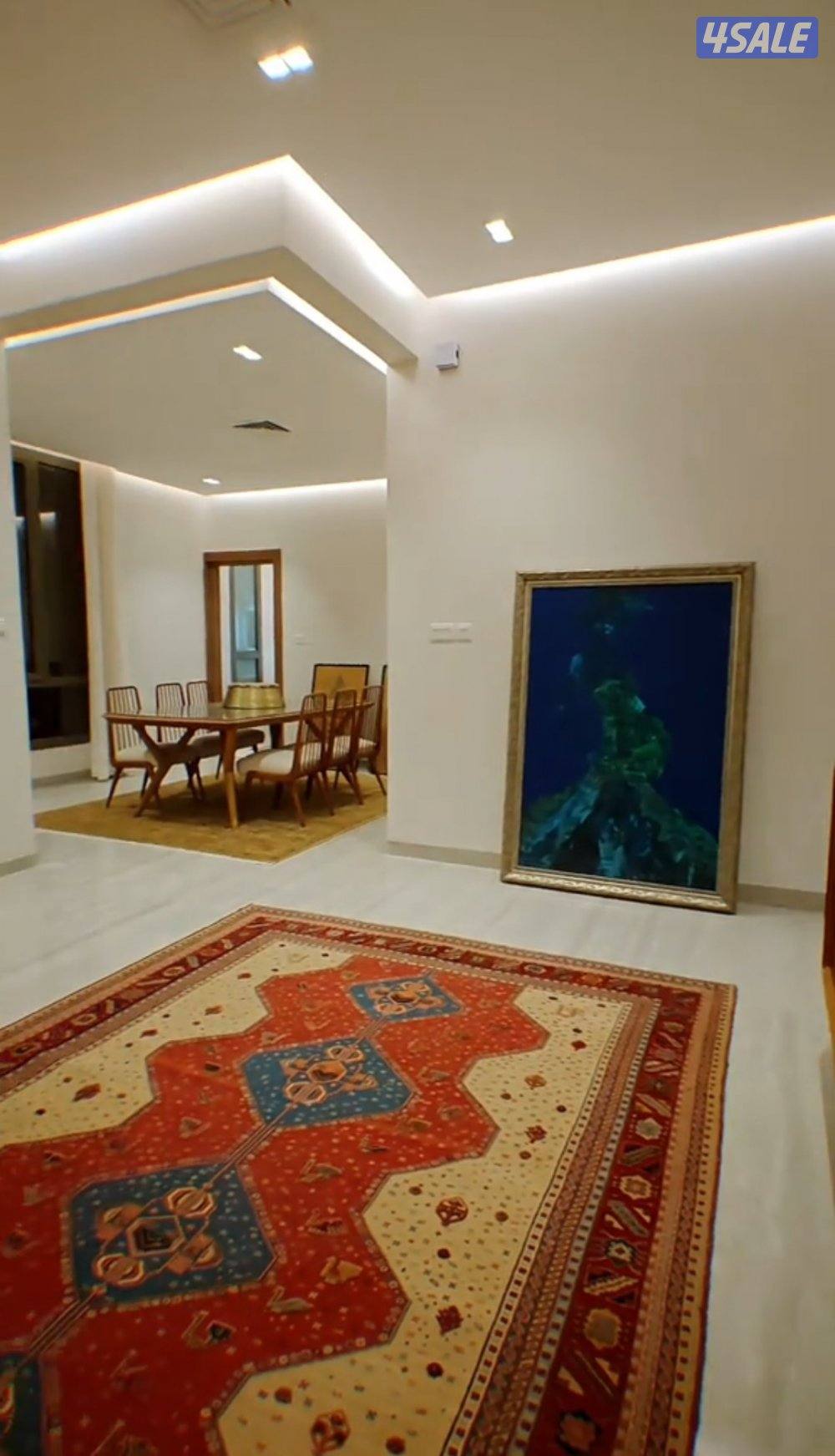 للاجار فيلا دوبلكس اول ساكن فخم ارضي وسرداب 4غ4