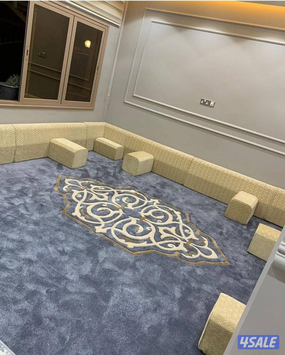 سجاد مساند تنجيد جديد حفر يدوي ثيل ستاير باركيه جميع اثاث مفروشات1